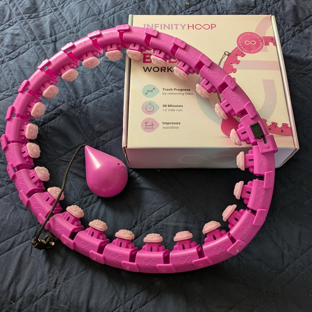 NFINITY Pink Fitness Hoop